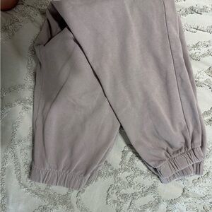 brandy melville sweatpants purpleish grayish